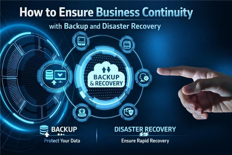 How to Ensure Business Continuity with Backup and Disaster Recovery