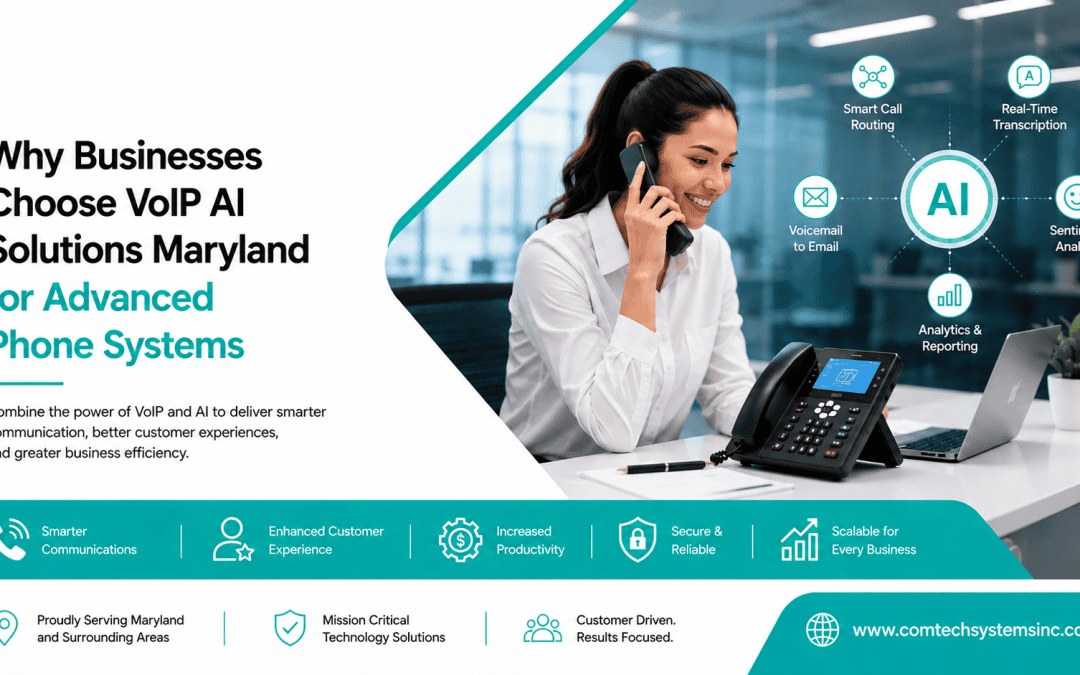 Why Businesses Choose VoIP AI Solutions Maryland for Advanced Phone Systems